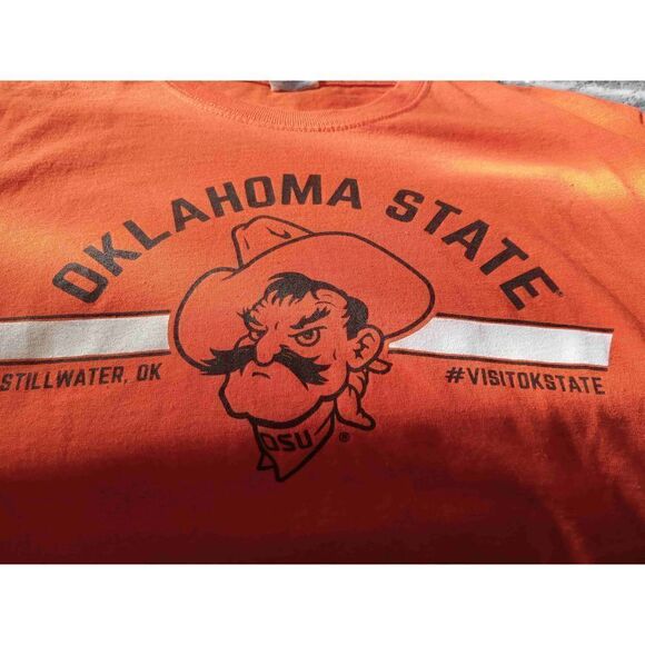 Oklahoma State Cowboys Logo Stillwater, OK
Orange T Shirt-Medium - Picture 2 of 3